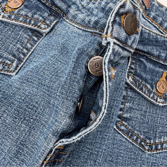 Vintage Y2K L.E.I. Flare Classic Blue Denim Jeans - Picture 15 of 15
